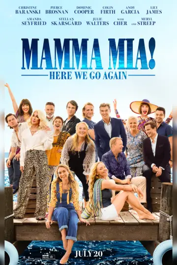 Plakat do filmu "Mamma Mia! Here We Go Again" #237877
