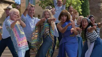 Zasłona do filmu "Mamma Mia! Here We Go Again" #413829