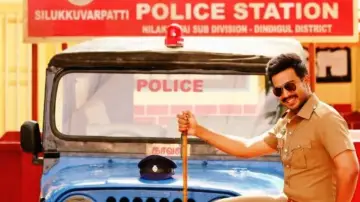 Zasłona do filmu "சிலுக்குவார்பட்டி சிங்கம்" #1147424