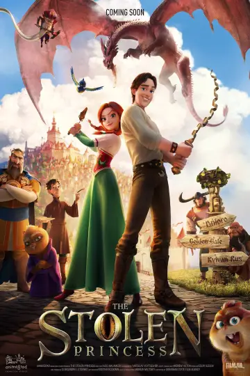 Plakat do filmu "Uprowadzona księżniczka" #123671