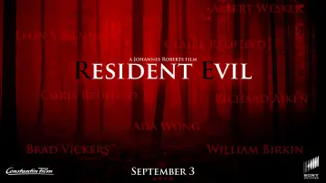 Zasłona do filmu "Resident Evil: Witajcie w Raccoon City" #33496