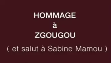 Zasłona do filmu "Hommage à Zgougou (et salut à Sabine Mamou)" #1147985