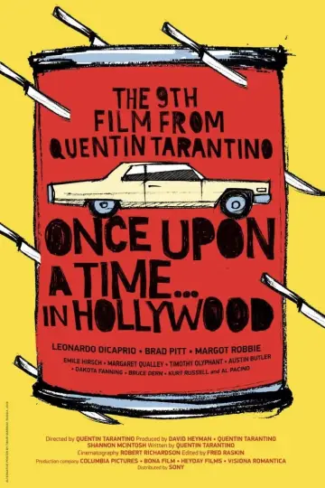 Plakat do filmu "Pewnego razu… w Hollywood" #26885