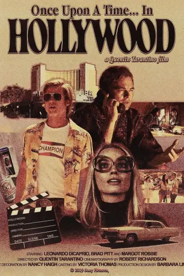 Plakat do filmu "Pewnego razu… w Hollywood" #555846