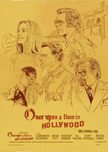 Plakat do filmu "Pewnego razu… w Hollywood" #960399