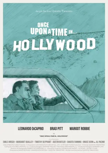 Plakat do filmu "Pewnego razu… w Hollywood" #960403