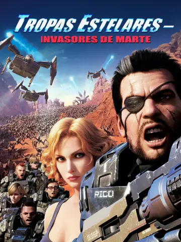 Plakat do filmu "Żołnierze kosmosu. Zdrada na Marsie" #1584712