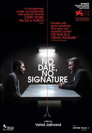 Plakat do filmu "بدون تاریخ بدون امضا" #1146555