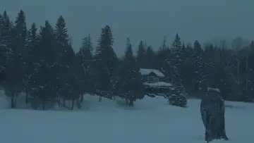 Zasłona do filmu "Domek w górach" #1581166