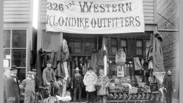 Zasłona do filmu "The Klondike Gold Rush" #1817587