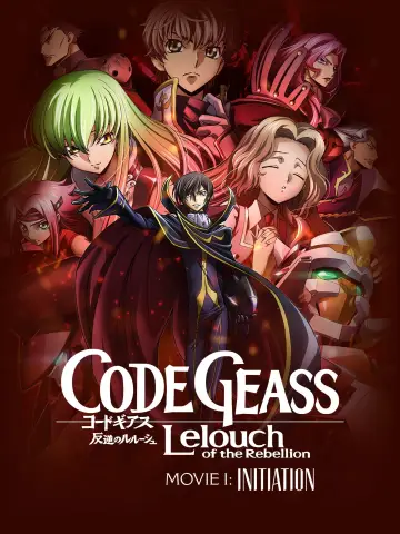 Plakat do filmu "Code Geass: Lelouch of the Rebellion I - Initiation" #935735