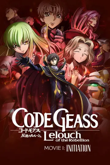 Plakat do filmu "Code Geass: Lelouch of the Rebellion I - Initiation" #935737