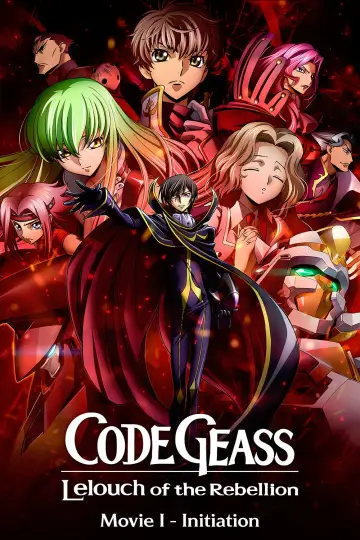 Plakat do filmu "Code Geass: Lelouch of the Rebellion I - Initiation" #935739