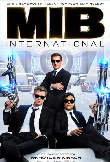 Plakat do filmu "Men in Black: International" #635105