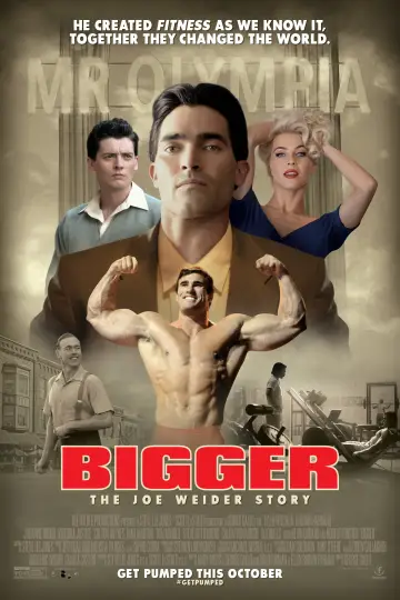 Plakat do filmu "Bigger: Historia Joego Weidera" #1092205