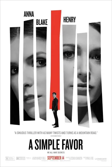 Plakat do filmu "Zwyczajna przysługa" #273719