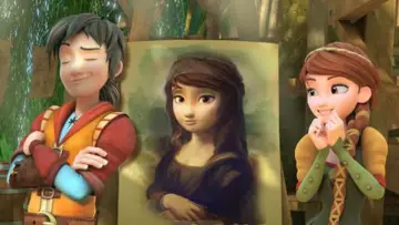 Zasłona do filmu "Leonardo Da Vinci: Misja Mona Lisa" #414809