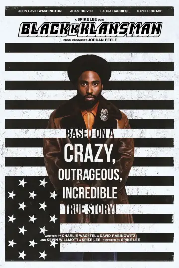 Plakat do filmu "Czarne Bractwo. BlacKkKlansman" #210229