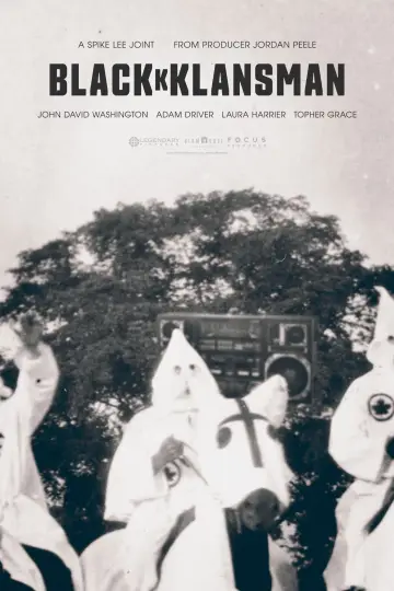 Plakat do filmu "Czarne Bractwo. BlacKkKlansman" #210246