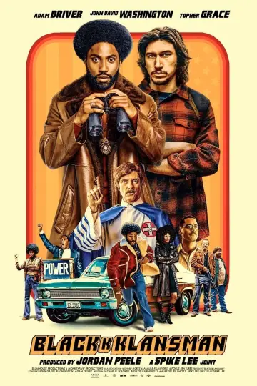 Plakat do filmu "Czarne Bractwo. BlacKkKlansman" #644757