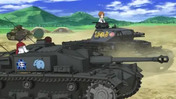 Zasłona do filmu "ガールズ&パンツァー これが本当のアンツィオ戦です！" #423445