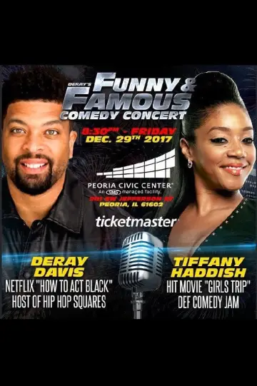 DeRay Davis' Annual Funny & Famous Comedy Jam plakat