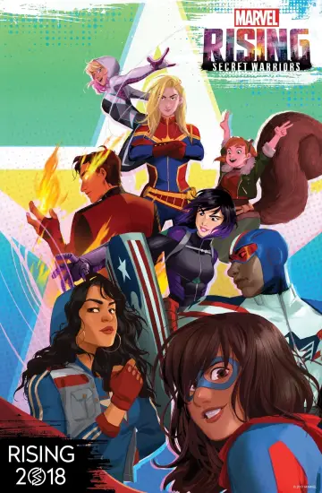 Plakat do filmu "Marvel Rising: Secret Warriors" #139775