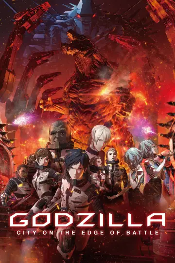Plakat do filmu "Godzilla: City on the Edge of Battle" #116992