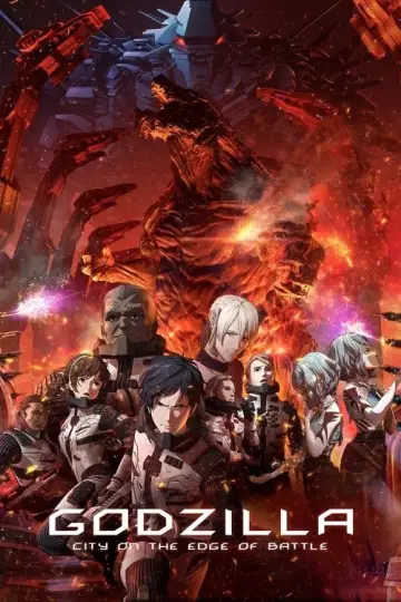 Plakat do filmu "Godzilla: City on the Edge of Battle" #116995