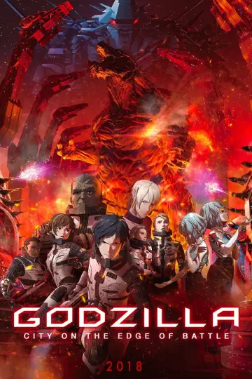 Plakat do filmu "Godzilla: City on the Edge of Battle" #116996