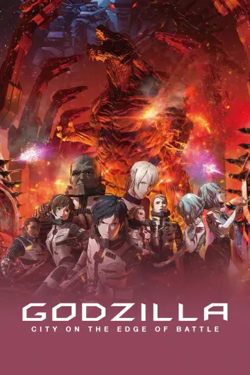 Plakat do filmu "Godzilla: City on the Edge of Battle" #116997