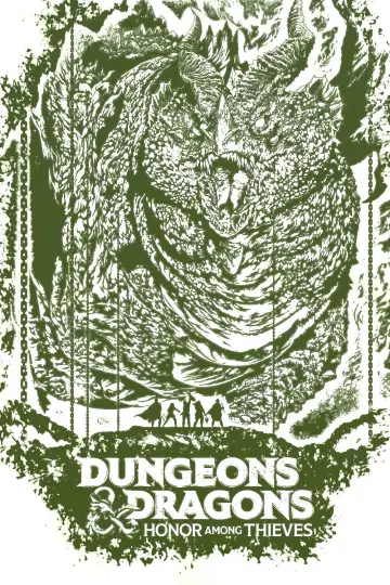Plakat do filmu "Dungeons & Dragons: Złodziejski honor" #1197701