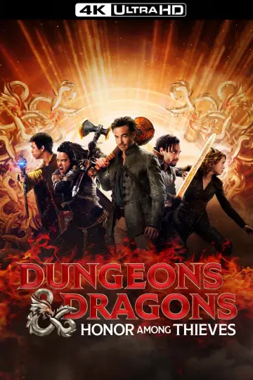 Plakat do filmu "Dungeons & Dragons: Złodziejski honor" #1643314