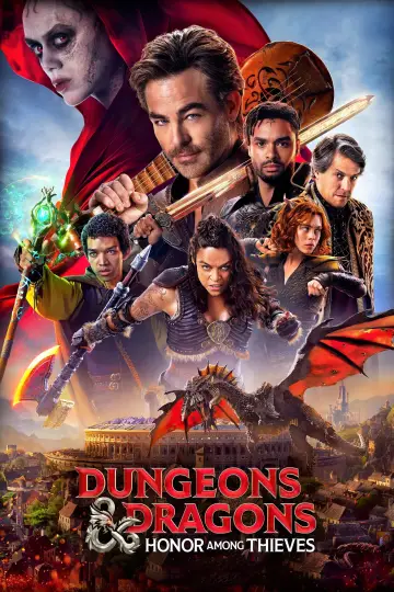 Plakat do filmu "Dungeons & Dragons: Złodziejski honor" #219701