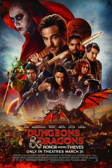 Plakat do filmu "Dungeons & Dragons: Złodziejski honor" #567995