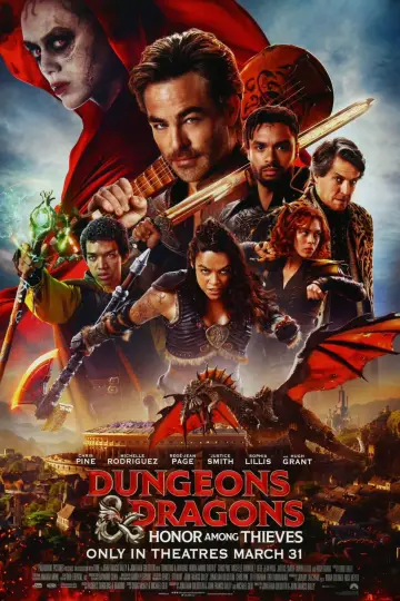 Plakat do filmu "Dungeons & Dragons: Złodziejski honor" #567997