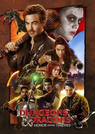 Plakat do filmu "Dungeons & Dragons: Złodziejski honor" #568032