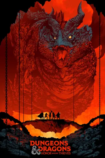 Plakat do filmu "Dungeons & Dragons: Złodziejski honor" #8771