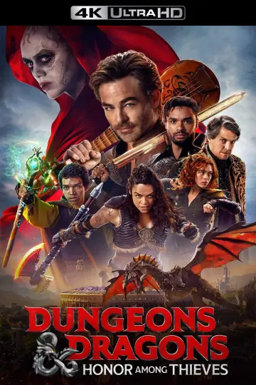Plakat do filmu "Dungeons & Dragons: Złodziejski honor" #8776