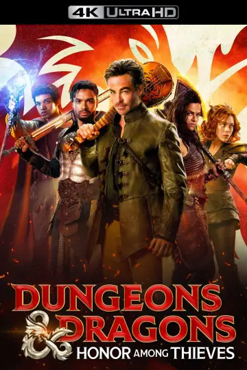 Plakat do filmu "Dungeons & Dragons: Złodziejski honor" #8778