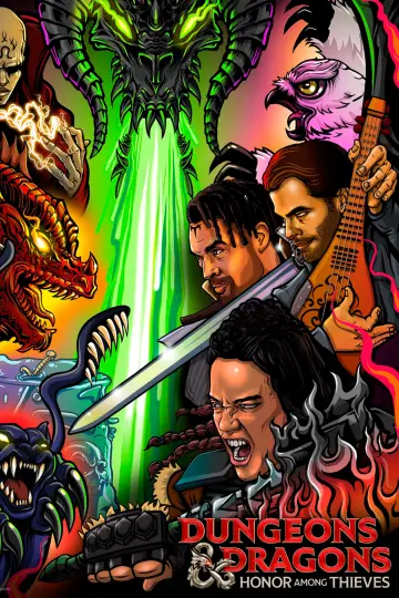 Plakat do filmu "Dungeons & Dragons: Złodziejski honor" #8779