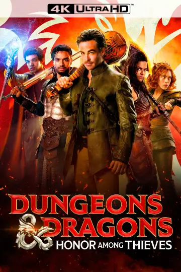 Plakat do filmu "Dungeons & Dragons: Złodziejski honor" #8788