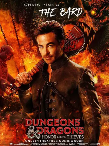 Plakat do filmu "Dungeons & Dragons: Złodziejski honor" #8797