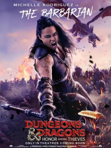 Plakat do filmu "Dungeons & Dragons: Złodziejski honor" #8798