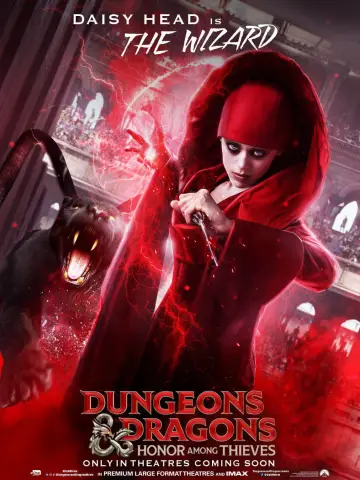 Plakat do filmu "Dungeons & Dragons: Złodziejski honor" #8800