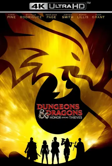 Plakat do filmu "Dungeons & Dragons: Złodziejski honor" #8805