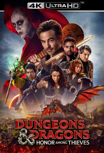 Plakat do filmu "Dungeons & Dragons: Złodziejski honor" #8807