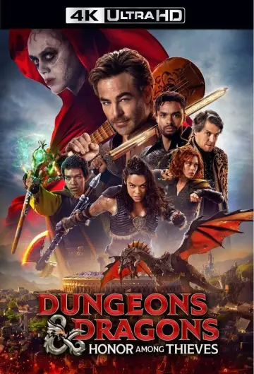 Plakat do filmu "Dungeons & Dragons: Złodziejski honor" #8808