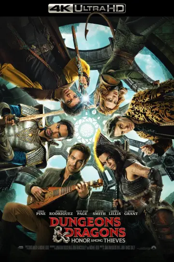 Plakat do filmu "Dungeons & Dragons: Złodziejski honor" #8809