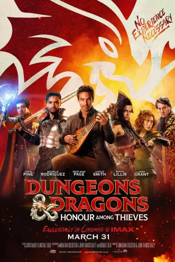 Plakat do filmu "Dungeons & Dragons: Złodziejski honor" #8810